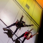Vertigo - Vertical dance - tanec na fasáde budovy - foto 1 z 11